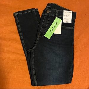 Calvin Klein High Rise Skinny Petite Jeans